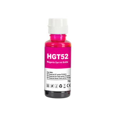 Συμβατό μελάνι για HP GT52XL Magenta