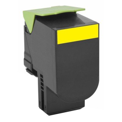 Συμβατό Toner για Lexmark-80C2HY0 Yellow